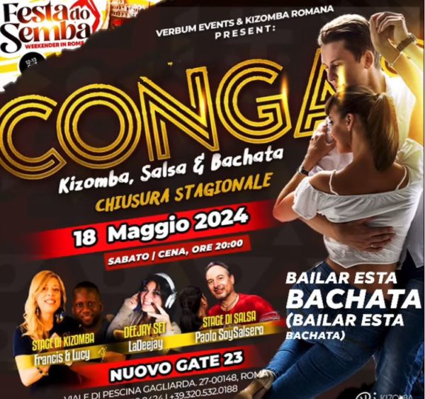 Conga Sabato Kizomba