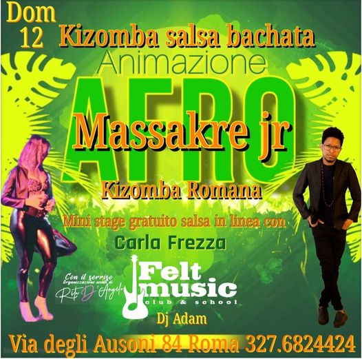 Felt Kizomba Domenica 12 Maggio