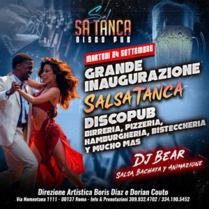 Salsatanca – Martedì Salsero e Bachatero